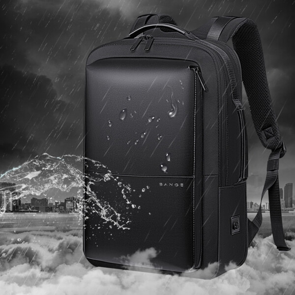 Mens Large Space Expandable Travel Business School Laptop Backpack - Image 8