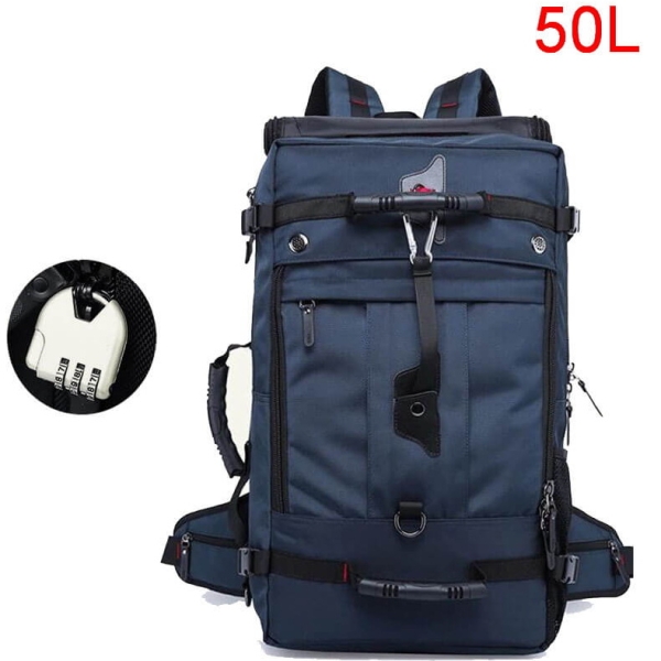 KAKA 50L/40L Multi-functional Waterproof Travel Backpack Men/Women - Image 3