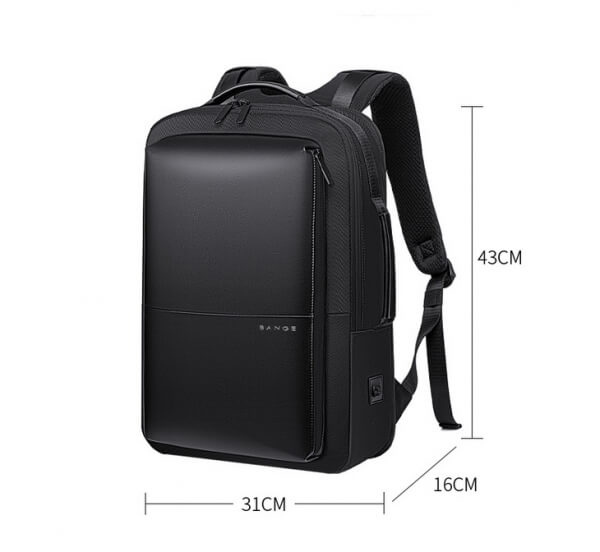 Mens Large Space Expandable Travel Business School Laptop Backpack - Image 3