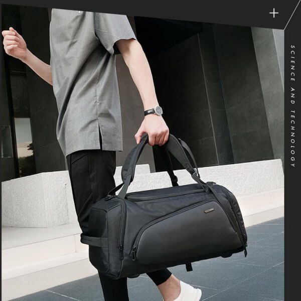 BANGE Multi-function Large Capacity Men Waterproof Travel Duffel Bag - Image 3