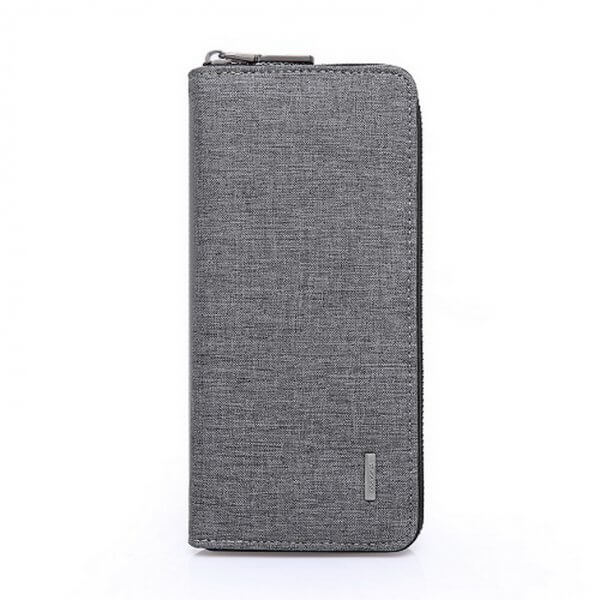 KAKA Men's Long Purse Clutch Money Clip Coins Pocket Phone Wallet