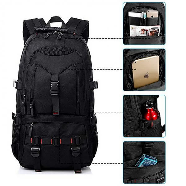 KAKA Outdoor Travel Portable Waterproof Sports Camping Unisex Bag - Image 7