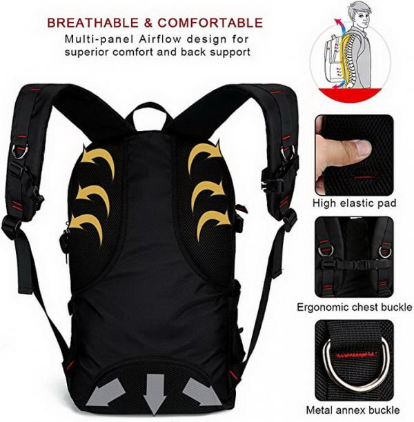 KAKA Outdoor Travel Portable Waterproof Sports Camping Unisex Bag - Image 6