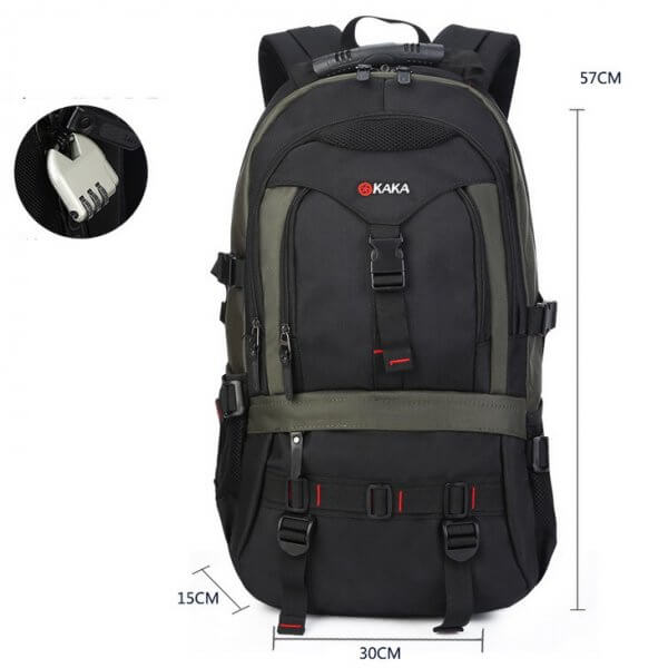 KAKA Outdoor Travel Portable Waterproof Sports Camping Unisex Bag - Image 5