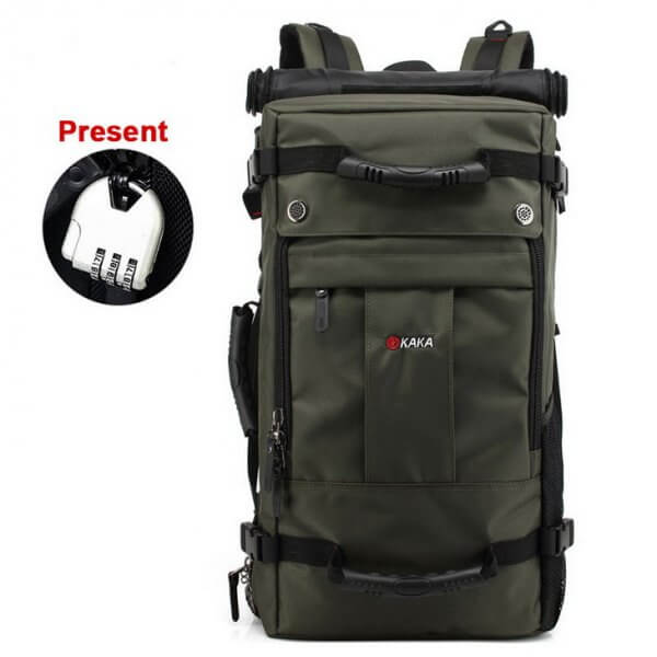 KAKA Travel Large Capacity Polyester 40L Waterproof Luggage Backpack - Image 2