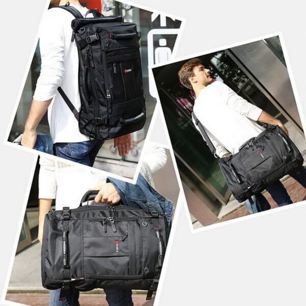 KAKA Travel Large Capacity Polyester 40L Waterproof Luggage Backpack - Image 11