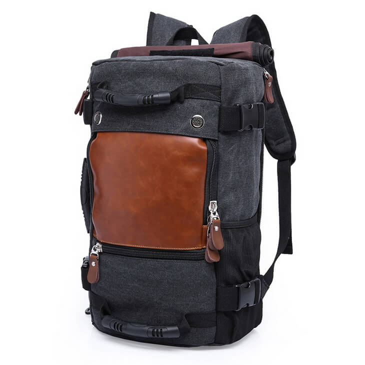 large vintage backpack