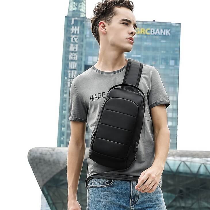 male sling bag