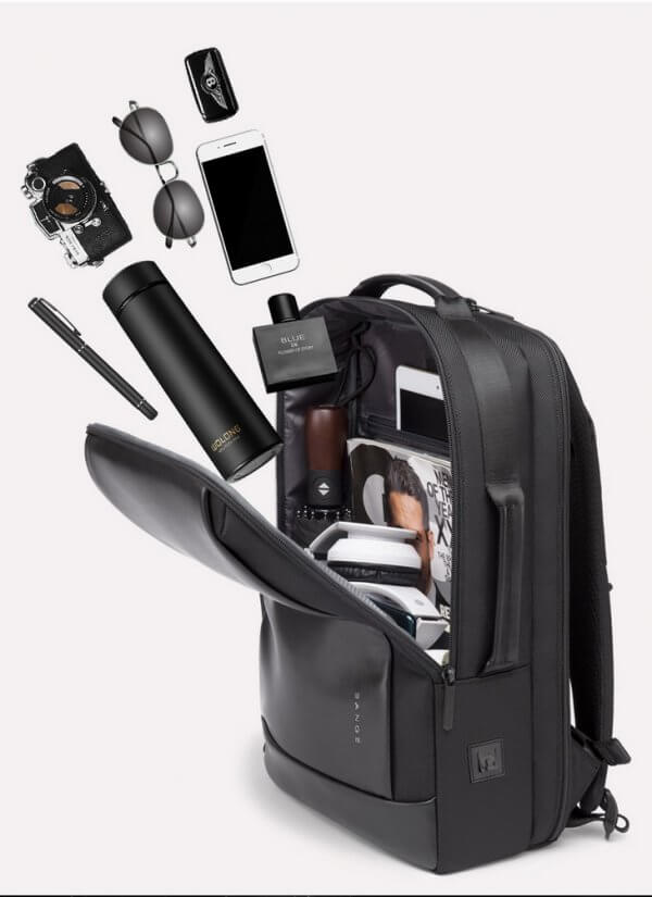 New Men Anti-theft Waterproof Laptop Daily Work School Backpack - Image 5