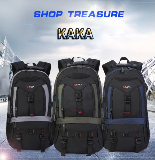 KAKA Outdoor Travel Portable Waterproof Sports Camping Unisex Bag - Image 8