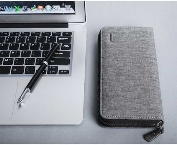 KAKA Men's Long Purse Clutch Money Clip Coins Pocket Phone Wallet - Image 10