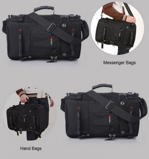 KAKA Travel Large Capacity Polyester 40L Waterproof Luggage Backpack - Image 7