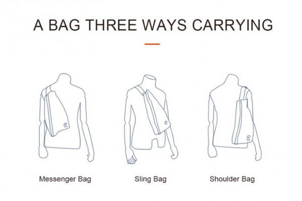 Men's Sport Short Trip Shoulder Crossbody Waterproof Chest Sling Bag - Image 13