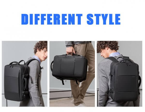 37-45L Expandable Business Anti-Theft Travel Backpack FAA Flight Approved - Image 8