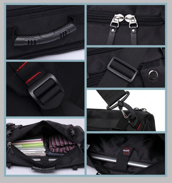 KAKA Travel Large Capacity Polyester 40L Waterproof Luggage Backpack - Image 8