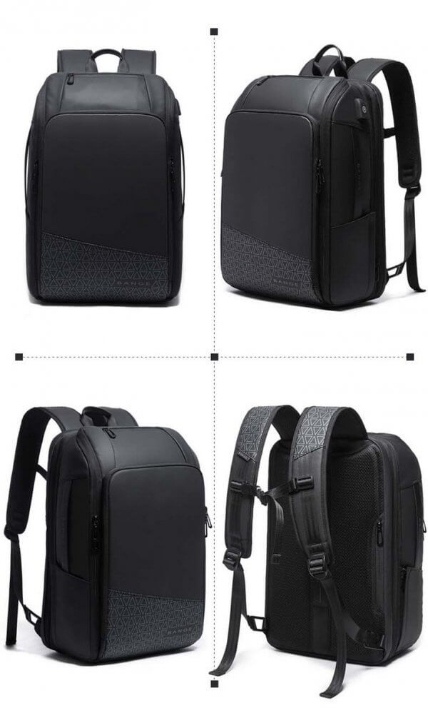 Expandable Laptop Multi-functional Business USB Computer Backpack - Image 8