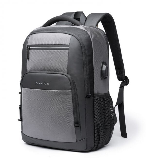 BANGE Business College 15.6" Laptop School Multi-functional Backpack - Image 3