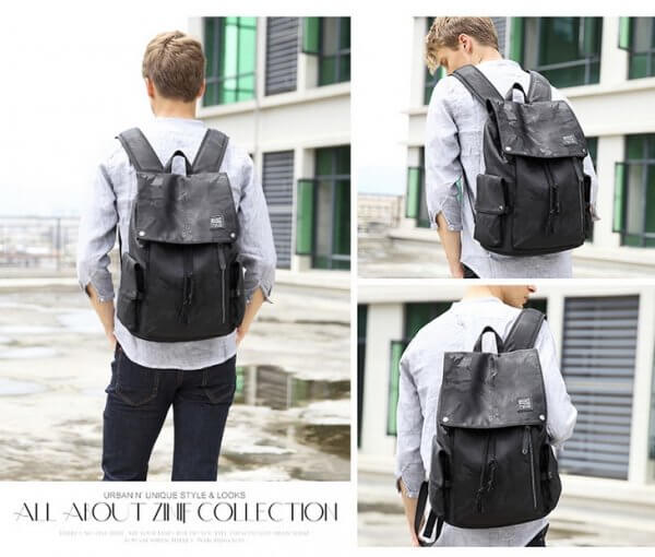 KAKA Men Camouflage 15.6" Laptop Nylon Waterproof Backpack - Image 7