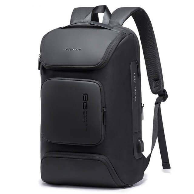 BANGE Large Capacity Backpack Wearresistant Casual Travel Bag for Male