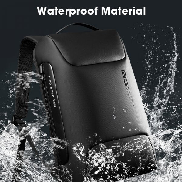 Men's Anti Theft Waterproof Laptop Backpack 15.6 Inch Daily Work Business Backpack - Image 5
