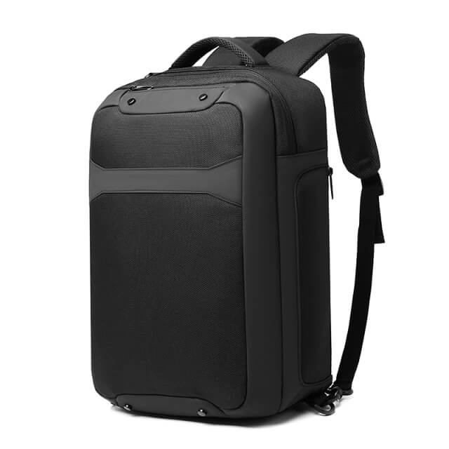 Men Backpack Multifunction Waterproof USB Charging Men 16.5 Inch Laptop Backpacks College Student School Bag Black 