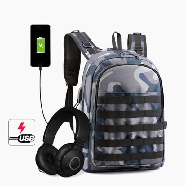 PUBG Backpack Men Bag Mochila Pubg Battlefield Infantry Pack Camouflage Travel School Bags For Boy Men Cosplay Level 3 Backpack