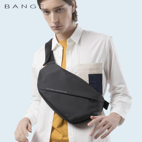 BANGE Anti-theft Multifunction Crossbody Bag Shoulder Messenger Bag Waterproof Short Trip Chest Bag - Image 5