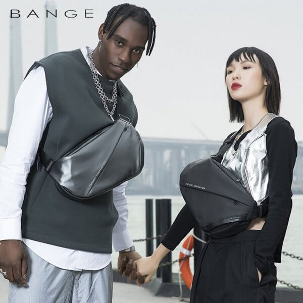 BANGE Anti-theft Multifunction Crossbody Bag Shoulder Messenger Bag Waterproof Short Trip Chest Bag - Image 6