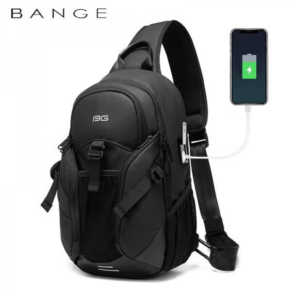 BANGE Men Anti theft Waterproof Laptop Backpack 15.6 Inch Daily Work Business Backpack School back pack mochila for women
