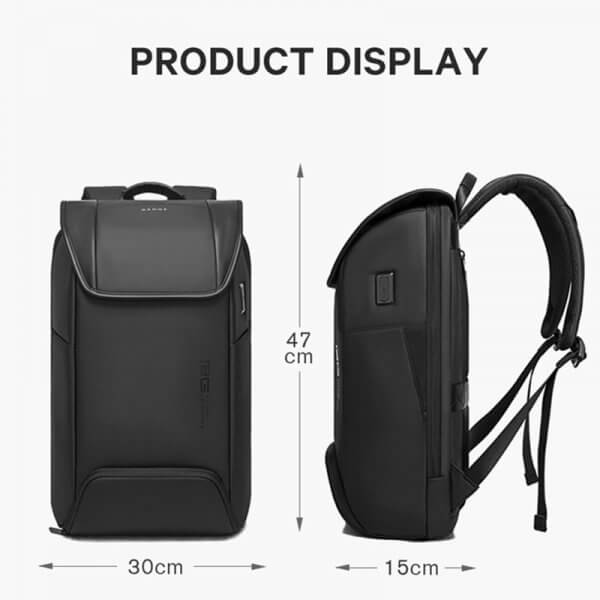BANGE MultiFunction Laptop Backpacks USB Charging Backpack Men Travel Bag Water Repellent School Bag - Image 3