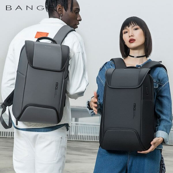 BANGE MultiFunction Laptop Backpacks USB Charging Backpack Men Travel Bag Water Repellent School Bag - Image 7
