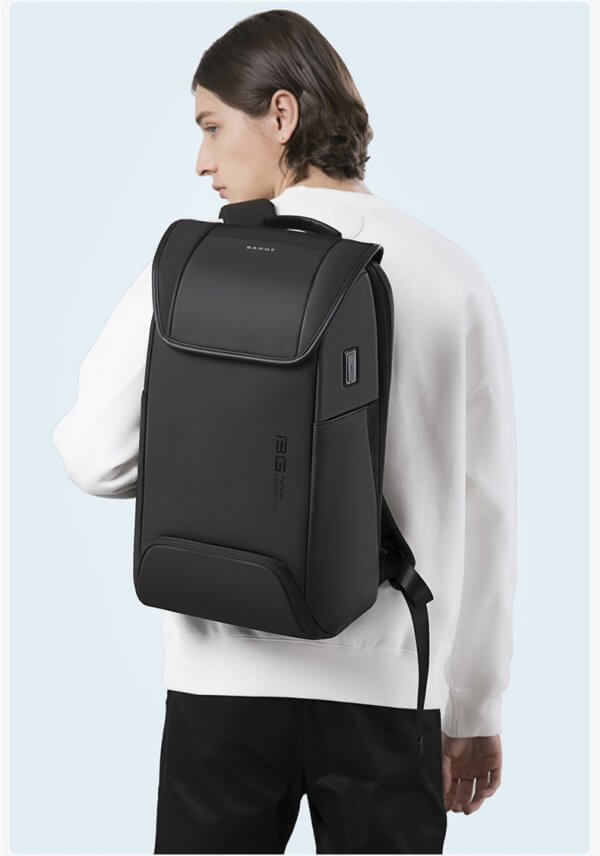 BANGE MultiFunction Laptop Backpacks USB Charging Backpack Men Travel Bag Water Repellent School Bag