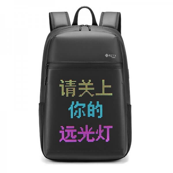 Smart LED Display Backpack Business LED Programmable Screen Advertising Light Pixel Backpack - Image 2