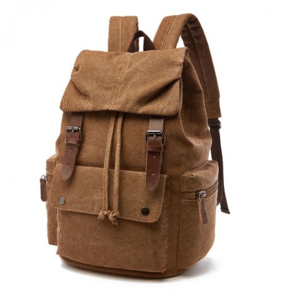 Canvas Laptop Backpack For Men Women School Mochila Anti-Theft Travel Backpacks School Backpack