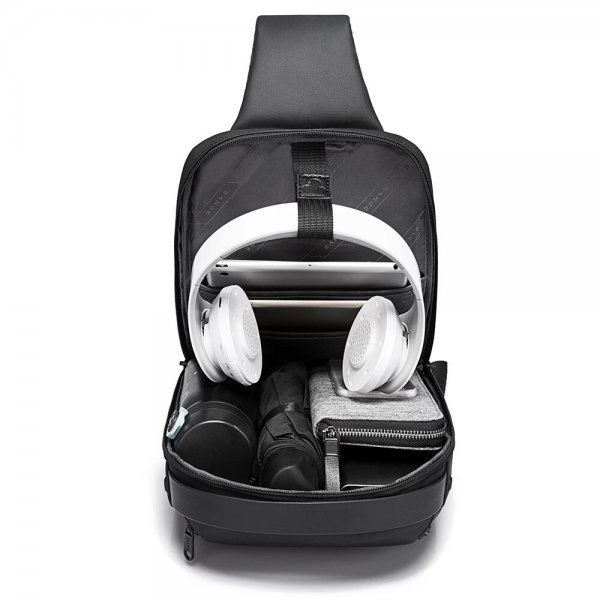 New Anti-theft Multifunction Crossbody Bag Shoulder Messenger Bag Male Waterproof Short Trip Chest Bag - Image 2
