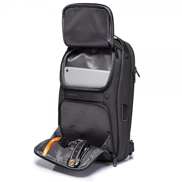 New Anti-theft Multifunction Crossbody Bag Shoulder Messenger Bag Male Waterproof Short Trip Chest Bag - Image 3