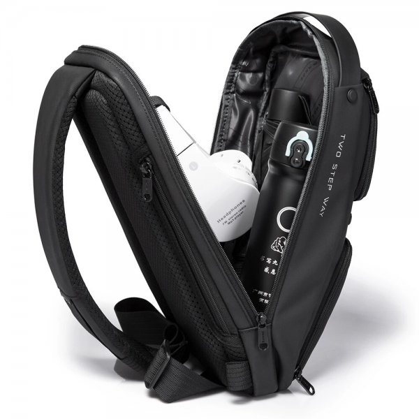 New Anti-theft Multifunction Crossbody Bag Shoulder Messenger Bag Male Waterproof Short Trip Chest Bag - Image 4
