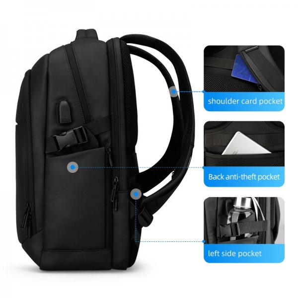 Mark Ryden Backpack Multifunctional Waterproof 15.6 inch Laptop Multi-layer Pockets School Backpack - Image 4