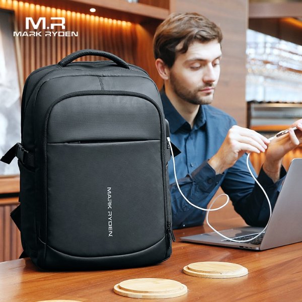 Mark Ryden Backpack Multifunctional Waterproof 15.6 inch Laptop Multi-layer Pockets School Backpack
