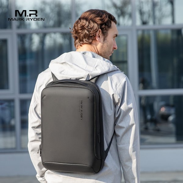 Mark Ryden Business Backpack Water Repellent 15.6 inch Office Work Backpack USB-charging Slim Laptop Bag - Image 3