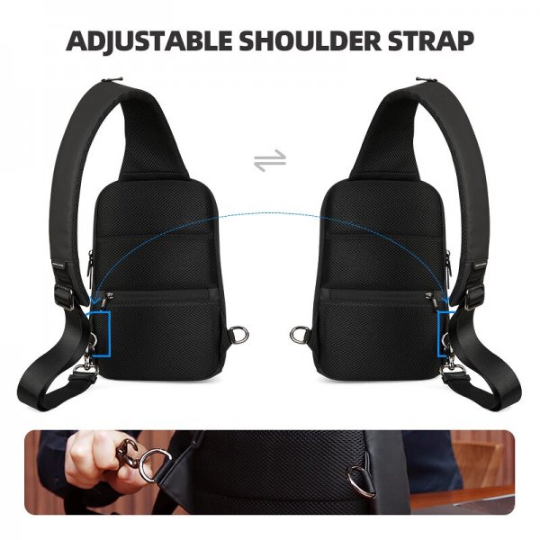 Mark Ryden Anti-thief Sling Bag Waterproof Crossbody Bag Fit 9.7 inch Ipad Fashion Shoulder Bag - Image 5