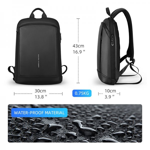 Mark Ryden Slim Laptop Backpack Thin Backpack 15.6 inch Daily Work Backpack Business Bag Unisex Ultralight Backpack - Image 6