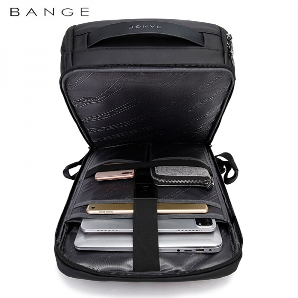 BANGE Anti-theft Waterproof Laptop Backpack 15.6 Inch Daily Work Business Backpack School Mochila - Image 5