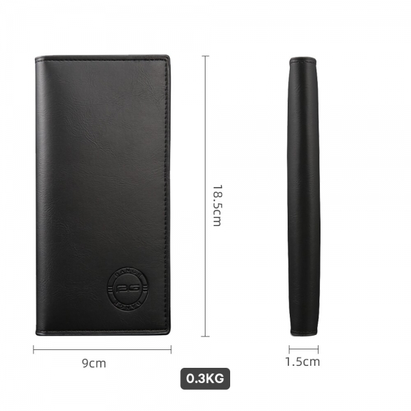 BANGE Long Wallets for Men Purse Clutch Bag Money Clip Coins Pocket Casual Holders Wallet Phone Bag - Image 2