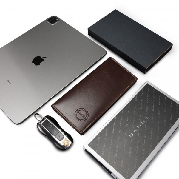 BANGE Long Wallets for Men Purse Clutch Bag Money Clip Coins Pocket Casual Holders Wallet Phone Bag - Image 3