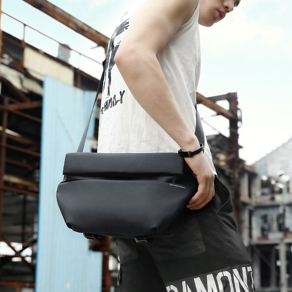 Tangcool Fashion Mens Chest Bag Crossbody Bag Travel Bike Multifunction Anti-theft Waterproof With USB Port - Image 3
