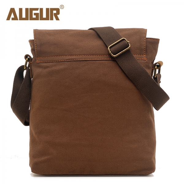 AUGUR Men's Messenger Bag Casual Canvas Shoulder Bag Crossbody Bag Shortrip Travel Bag - Image 3