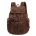 AUGUR Mens Backpack Vintage Canvas Backpack School Bag Travel Bag Large Capacity Laptop Backpack