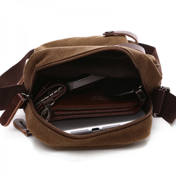Small Messenger Bag Mini Shoulder Multi-Function Mobile Phone Bag Casual Large Satchel Bag - Image 2