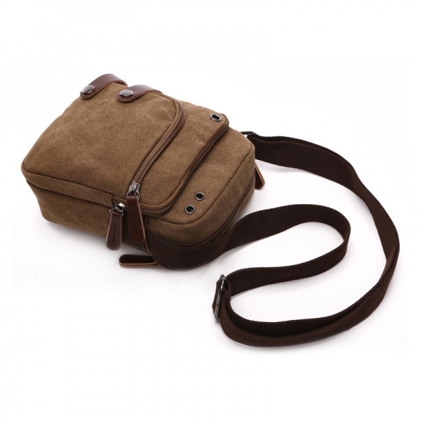 Small Messenger Bag Mini Shoulder Multi-Function Mobile Phone Bag Casual Large Satchel Bag - Image 5